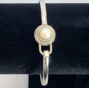 Pearl Bangle Bracelet